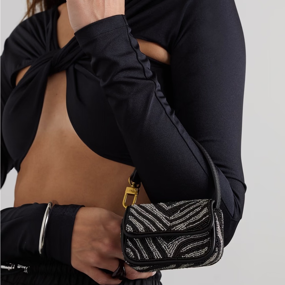 STAUD MINI BEADED BAG